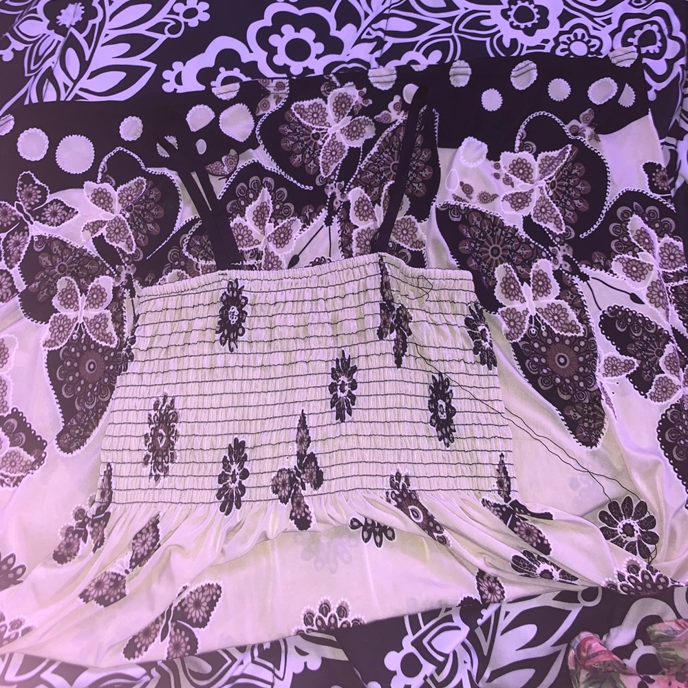 Black and White Summer Dress